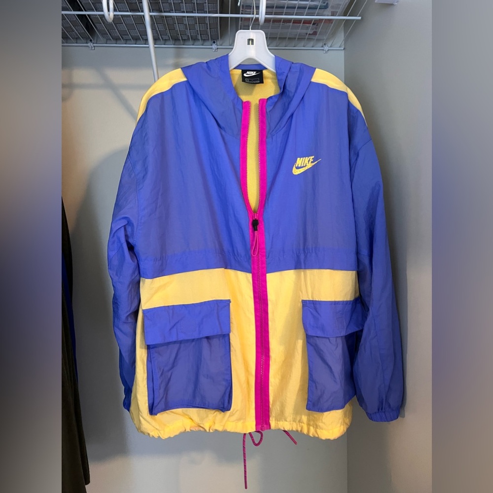 Nike color block windbreaker